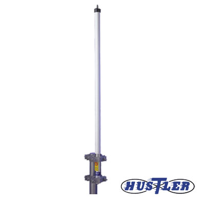 Antena base VHF 160-170 MHz, Fibra de Vidrio, 6 dB de Ganancia, Serie HX para Climas Extremos