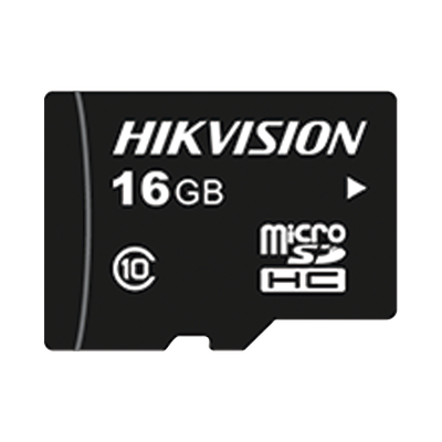 Memoria microSD / Clase 10 de 16 GB / Especializada Para Videovigilancia (Uso 24/7) / Compatibles con cámaras HIKVISION y Otras Marcas