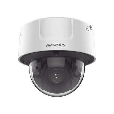 Domo IP 4 Megapixel / Lente Mot. 2.8 - 12 mm / 30 mts IR EXIR / IK10 / Reconocimiento Facial  / WDR 140 dB / DeepinView / Búsqueda por Atributos / Micrófono Integrado / Heat Map / ACUSENSE