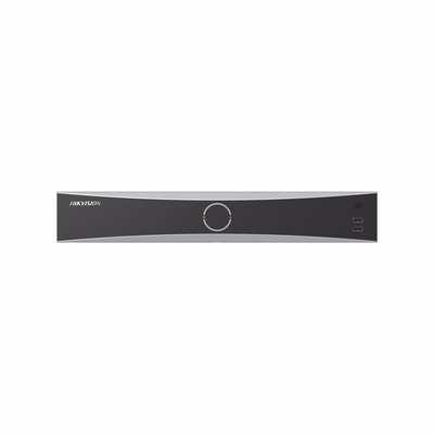 NVR 12 Megapixel (4K) / Reconocimiento Facial / 32 Canales IP / Base de Datos / 4 Bahías de Disco Duro / 16 Puertos PoE / HDMI en 4K