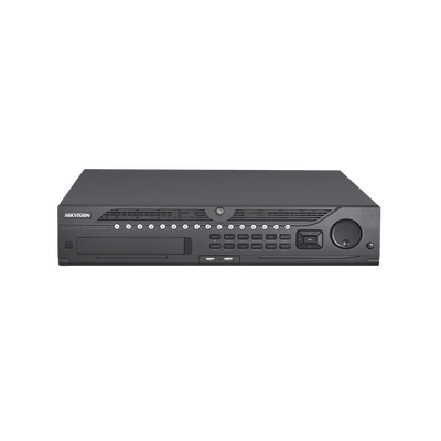 DVR  16 Canales TURBOHD + 18 Canales IP / 8 Megapixel / 8 Bahías de Disco Duro / 16 Canales de Audio / Videoanalisis / 16 Entradas de Alarma / Arreglo RAID / Soporta POS