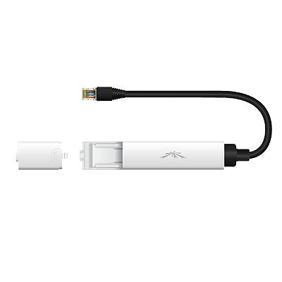 Adaptador de exterior que transforma dispositivos PoE 802.3af en 18 V 0.7 A, para equipos Ubiquiti Networks