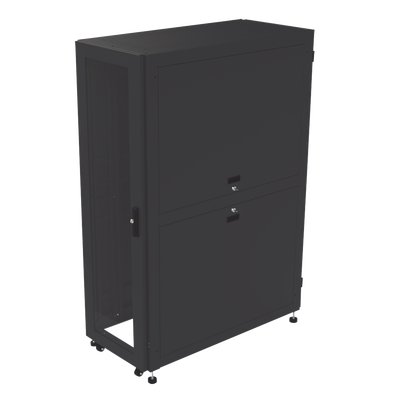 Gabinete Profesional para Telecomunicaciones de 37UR, 600 mm de Ancho x 1200 mm de Profundidad.