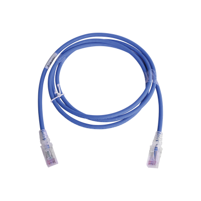 Patch Cord MC6 Modular Cat6 UTP, CM/LS0H, 5ft, Color Azul, Versión Bulk (Sin Empaque Individual)