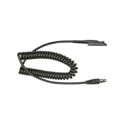 Cable para auricular HDS-EMB con atenuación de ruido para radios Motorola HT-750/ 1250/ 1550, PRO-5150/ 5550/ 7150/ 9150, MTX-850LS, PTX-700/ 760/ 780, Baofeng.