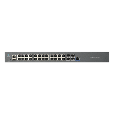 Switch cnMatrix EX2028 capa 3 de 28 puertos (24 Ethernet Gigabit, 4 SFP+) administración desde la Nube (MX-EX2028XXA-U)