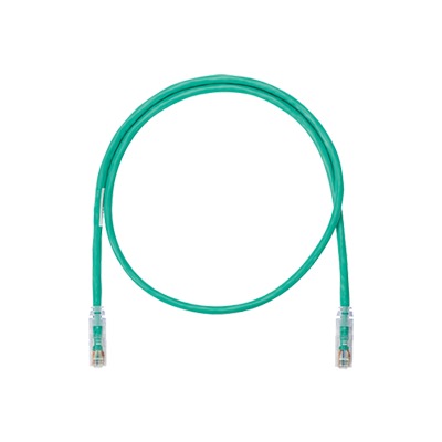 Cable de parcheo UTP Categoría 6, con plug modular en cada extremo - 2 m. - Verde