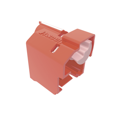 Kit de 10 Dispositivos Para Impedir Desconexión de Plug RJ45, Color Rojo, Incluye Herramienta para Instalar/Retirar