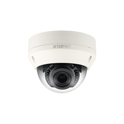 Cámara IP Tipo Domo Antivandálico 4 Megapíxel / Lente Motorizado 2.8-12mm / IR 30M / WDR 120db / Exterior IP66 / H.265 & WiseStream