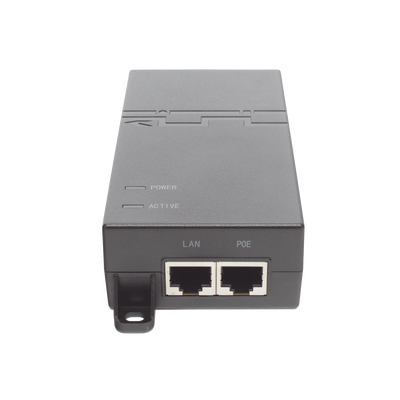 Inyector PoE estándar 802.3at Gigabit (53 V - 0.6 A - 30w)