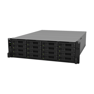 Servidor NAS para rack de 16 bahías / Expandible a 28 bahías / Hasta 336 TB