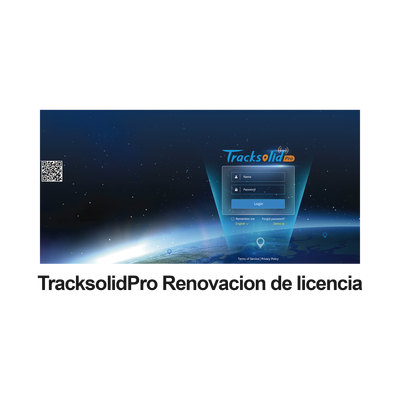 Renovación de licencia para plataforma TracksolidPro