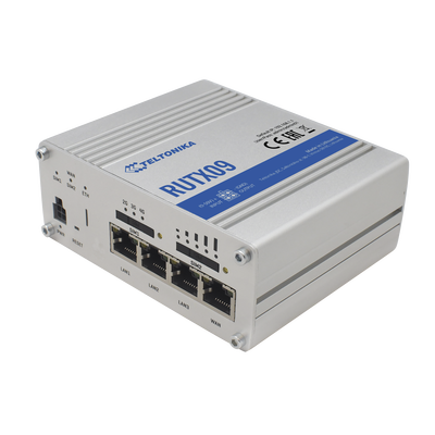 Router Industrial LTE(4.5G) Cat6, 4 puertos Gigabit, Doble ranura SIM, GNSS