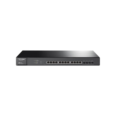 Switch Smart JetStream Gigabit L2, 12 Puertos 10GBase-T y 4 Ranuras SFP+