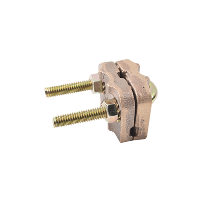 Conector Antivandalico de Varilla 5/8" a Cable Calibre 4 (Cuatro) a 3/0 (Triple Cero).