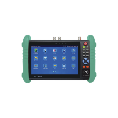 Probador de Video con Pantalla LCD de 7" para IP / HD-TVI (TurboHD) / Análogo, ONVIF, Wi-Fi, Scanner IP