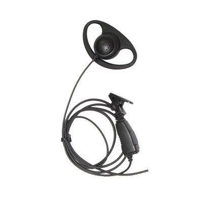 Microfono de solapa con auricular de gancho par Radios XIP P6600/6620/XIP P8668/8660/8620/8600/XPR3300/3500/DEP550/570