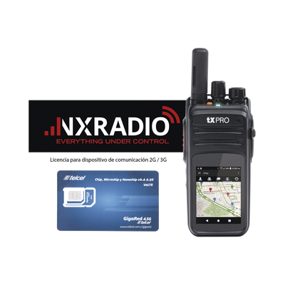 Kit Radio TXR59A4G Incluye Licencia Anual NXRADIOTERMINAL