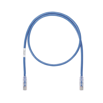 Cable de Parcheo UTP, Cat6A, 26 AWG, CM, Color Azul, 7ft