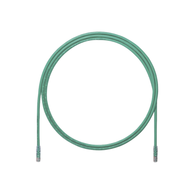 Cable de Parcheo UTP, Cat6A, 24 AWG, CM, Color Verde, 20ft