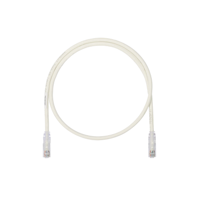 Cable de Parcheo UTP, Cat6A, 24 AWG, CM, Color Blanco, 3ft