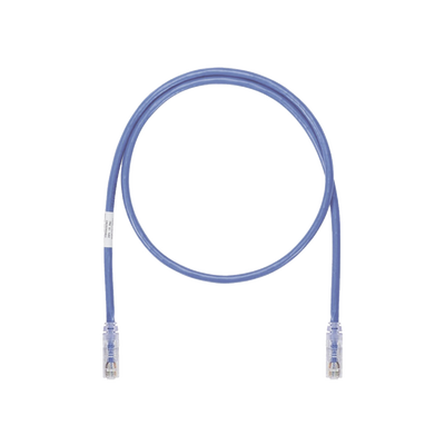 Cable de Parcheo UTP, Cat6A, 24 AWG, CM, Color Azul, 50ft