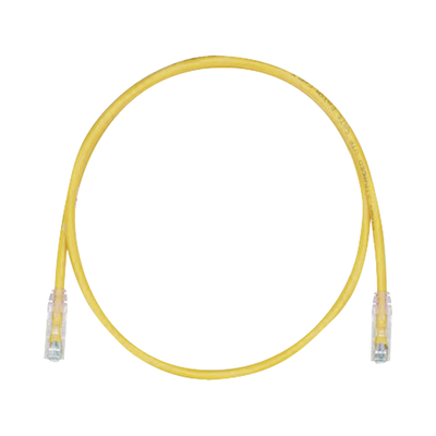 Cable de Parcheo TX6, UTP Cat6, 24 AWG, CM, Color Amarillo, 15ft