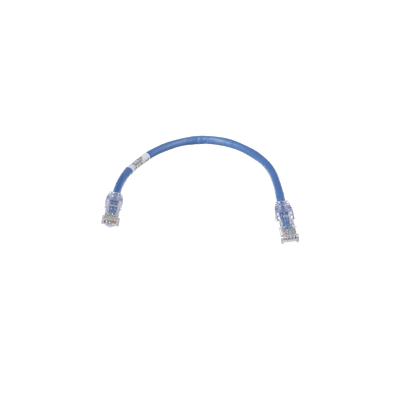 Cable de Parcheo TX6, UTP Cat6, 24 AWG, CM, Color Azul, 1 ft