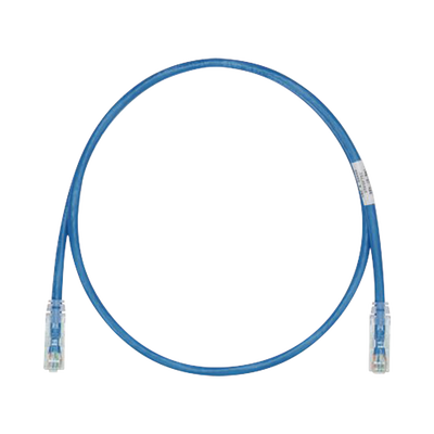 Cable de Parcheo TX6, UTP Cat6, 24 AWG, CM, Color Azul, 20ft