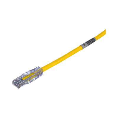 Cable de Parcheo TX6, UTP Cat6, 24 AWG, CM, Color Amarillo, 20ft