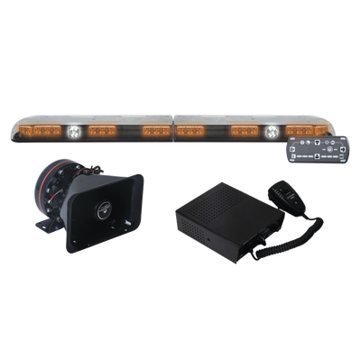 Kit para equipar unidades de construcción o seguridad privada, con barra de luces Vantage ultra brillante de 48", 64 LED de ultima generación