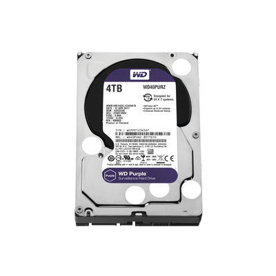 Disco Duro PURPLE de 4TB / 3 AÑOS DE GARANTÍA / Para Videovigilancia