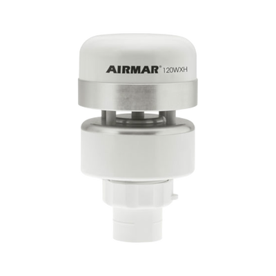 120WXH Estación meteorológica de medición ultrasónica de viento aparente y dirección, integra calefactor controlado termostáticamente.