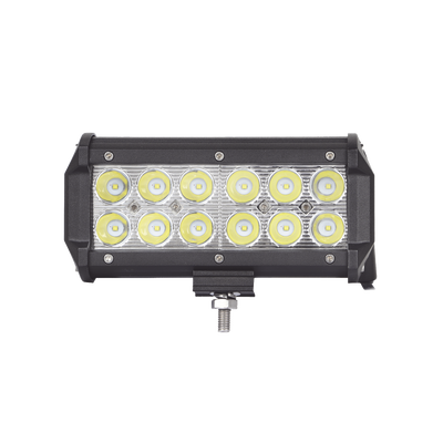 Barra de Luz de 12 LED, 1500 Lúmenes, 18 watts, 10-30 Vcc, IP67, 6.5 pulgadas