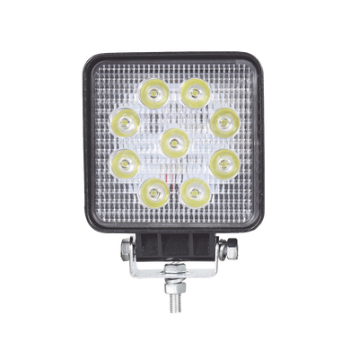 Luz de trabajo de 9 LED , 2300 Lúmenes, 27 Watts, 10-30 Vcc, IP67