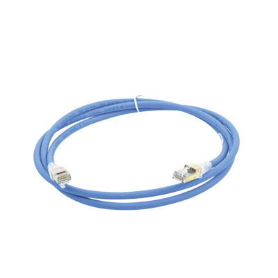 Patch Cord Z-MAX Cat6A UTP, CM, 5ft, Color Azul, Versión Bulk (Sin Empaque Individual)